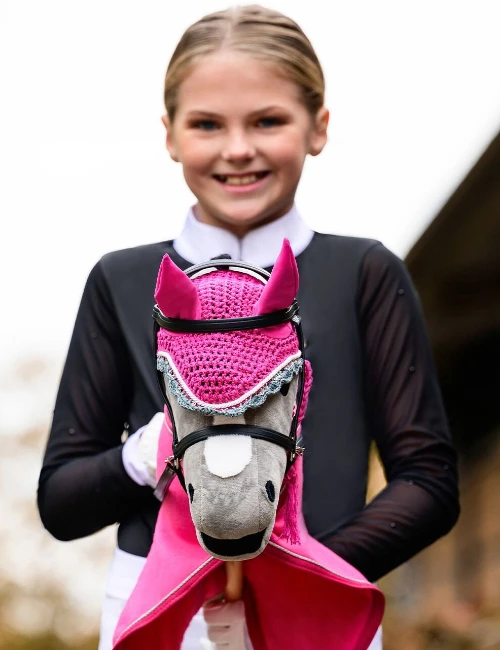 QHP Ear Net Hobby Horse1